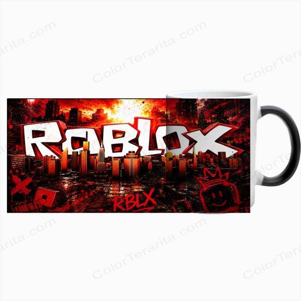 Чашка Roblox, хамелеон з принтом - Roblox 5.0.5.8 фото