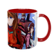 Чашка аніме, червона з принтом - Евангелион ( Evangelion ) 5.0.2.3 фото