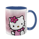 Чашка Hello Kitty, синя з принтом - хелло китти 5.39 фото