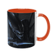 Чашка помаранчева з принтом - Чужий ( Alien ) 5.35 фото
