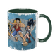 Чашка аніме, темно-зелена з принтом - Ван Піс ( One Piece ) 5.0.2.24 фото