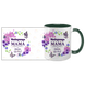 Чашка для Мами, темно-зелена з принтом: Мама, дякую 1.1.1-F фото 3