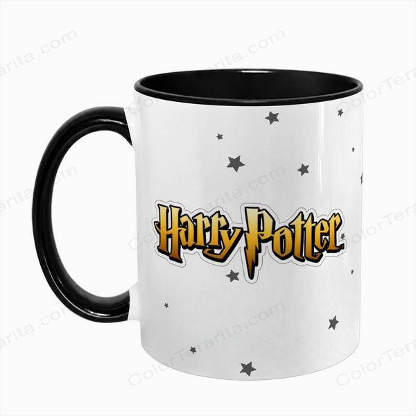 Чашка чорна з принтом - Harry Potter 5.0.1.7 фото