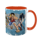Чашка аніме, помаранчева з принтом - Ван Піс ( One Piece ) 5.0.2.24 фото