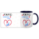 Чашка Тата, темно-синя з принтом: Тато найкращий 1.2.16-F фото 3