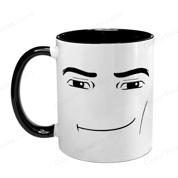 Чашка Roblox, чорна з принтом - Обличчя Roblox 3 5.0.5.4 фото