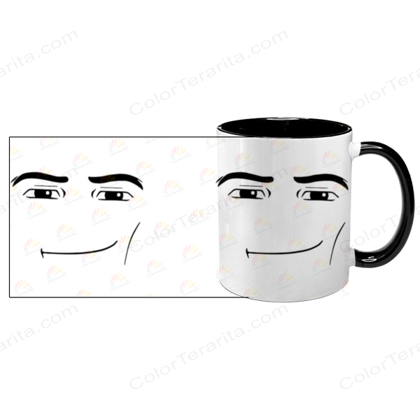 Чашка Roblox, чорна з принтом - Обличчя Roblox 3 5.0.5.4 фото