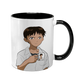 Чашка аніме, чорна з принтом - Ікарі Шінджі - Евангелион (Ikari Shinji) - Neon Genesis Evangelion Сіндзі, Синдзи 5.0.2.1 фото 1