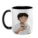 Чашка аніме, чорна з принтом - Ікарі Шінджі - Евангелион (Ikari Shinji) - Neon Genesis Evangelion Сіндзі, Синдзи 5.0.2.1 фото 2
