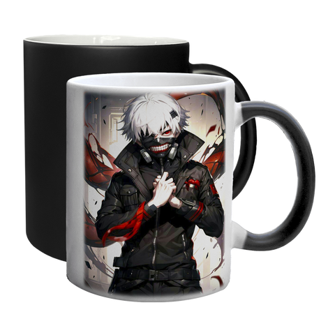 Чашка аніме, хамелеон з принтом - Канеки Кен (Kaneki Ken) - Tokyo Ghoul 5.0.2.27 фото