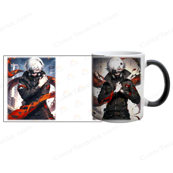 Чашка аніме, хамелеон з принтом - Канеки Кен (Kaneki Ken) - Tokyo Ghoul 5.0.2.27 фото