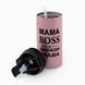 Термокружка для Мами, гліттер рожев. 450: Мама Boss 1.1.59-450GP фото 2