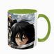 Чашка аніме, салатова з принтом - Корпус розвідників - Атака Титанів ( Attack on Titan ) 5.0.2.19 фото