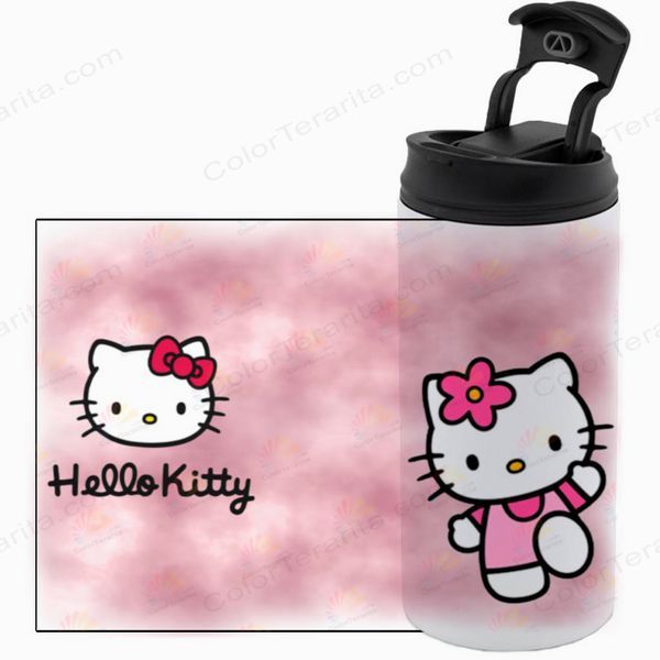 Термокружка Hello Kitty, біла 450мл: хелло китти 5.39-450TW фото