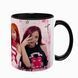 Чашка BLACKPINK, черная с принтом - k-pop 5.0.3.18 фото