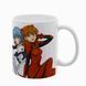 Чашка аніме, біла з принтом - Евангелион ( Evangelion ) 5.0.2.9 фото