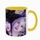 Чашка BLACKPINK, жовта з принтом - k-pop 5.0.3.15 фото