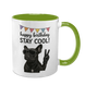 Чашка до Дня Народження, салатова з принтом - Happy Birthday STAY COOL 6.1.15 фото