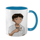 Чашка аніме, блакитна з принтом - Ікарі Шінджі - Евангелион (Ikari Shinji) - Neon Genesis Evangelion Сіндзі, Синдзи 5.0.2.1 фото