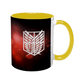 Чашка аніме, жовта з принтом - Корпус розвідників - Атака Титанів ( Attack on Titan ) 5.0.2.14 фото