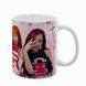 Чашка BLACKPINK, белая с принтом - k-pop 5.0.3.18 фото