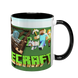 Чашка Minecraft, черная с принтом - Minecraft 5.0.4.7 фото