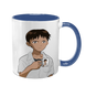 Чашка аніме, синя з принтом - Ікарі Шінджі - Евангелион (Ikari Shinji) - Neon Genesis Evangelion Сіндзі, Синдзи 5.0.2.1 фото
