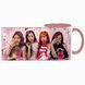 Чашка BLACKPINK, розовая с принтом - k-pop 5.0.3.18 фото 3