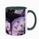 Чашка BLACKPINK, темно-зелена з принтом - k-pop 5.0.3.15 фото