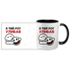 Чашка чорна з принтом - Я твій рот улибав 10.137 фото 3