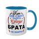 Чашка для Брата, голубая с принтом - Хоть пол света обойти, лучше Брата не найти 1.12.18-F фото