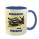Чашка Bombardiro Crocodilo, синя з принтом - Італійськи меми 5.0.6.2 фото
