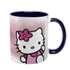 Чашка Hello Kitty, темно-синя з принтом - хелло китти 5.39 фото