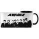 Чашка ATEEZ, чорна з принтом - k-pop 5.0.3.13 фото 3