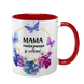 Чашка для Мами, червона з принтом - Мама найкраща у світі 1.1.39-F фото