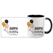 Чашка до Дня Народження, чорна з принтом - Happy Birthday to you 6.1.21 фото 3