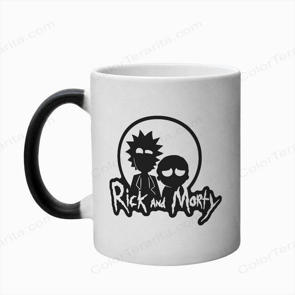 Чашка Rick and Morty, Хамелеон с принтом - Rick and Morty 10.68 фото