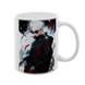 Чашка аніме, біла з принтом - Сатору Годжо (Satoru Gojo) - Jujutsu Kaisen 5.0.2.28 фото