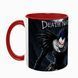 Чашка аніме, червона з принтом - Death Note 5.0.2.12-L фото