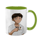 Чашка аніме, салатова з принтом - Ікарі Шінджі - Евангелион (Ikari Shinji) - Neon Genesis Evangelion Сіндзі, Синдзи 5.0.2.1 фото