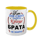 Чашка для Брата, желтая с принтом - Хоть пол света обойти, лучше Брата не найти 1.12.18-F фото