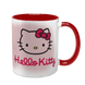 Чашка хелло китти, червона з принтом - Hello Kitty 5.38-F фото