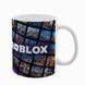 Чашка Роблокс, біла з принтом - roblox logo 5.0.5.17 фото