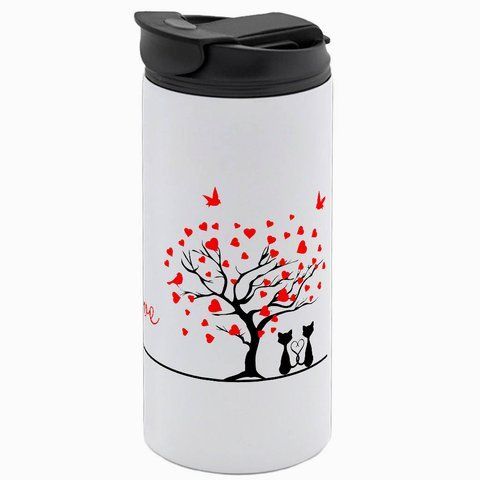 Термокружка для Коханих, біла 450мл: LOVE 2.3.35-450TW фото