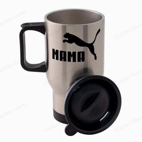 Термокружка для Мами, автомобільна метал: Мама 1.1.43-TAutoM фото