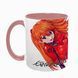 Чашка аніме, рожева з принтом - Аска - Евангелион ( Evangelion ) 5.0.2.4-L фото