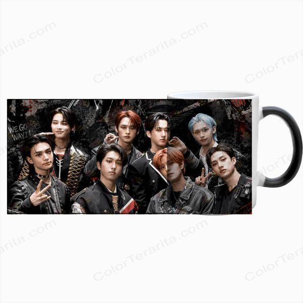 Чашка Stray Kids, Хамелеон с принтом - k-pop 5.0.3.2 фото