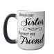 Кружка для Сестри, Хамелеон большая 420мл с блестками с принтом - Always my Sister, Forever my Friend 1.11.39-F фото 2