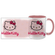 Чашка хелло китти, рожева з принтом - Hello Kitty 5.38-F фото 3