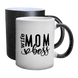Чашка для Мами, хамелеон з блискітками з принтом - Wife MOM boss (Дружина Мама Босс) 1.1.65 фото 1